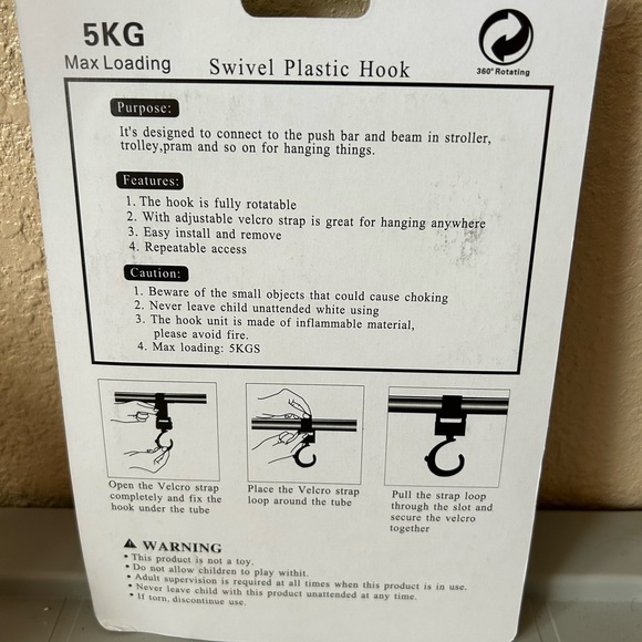 Baby spin stroller Hook - Picture 8 of 8